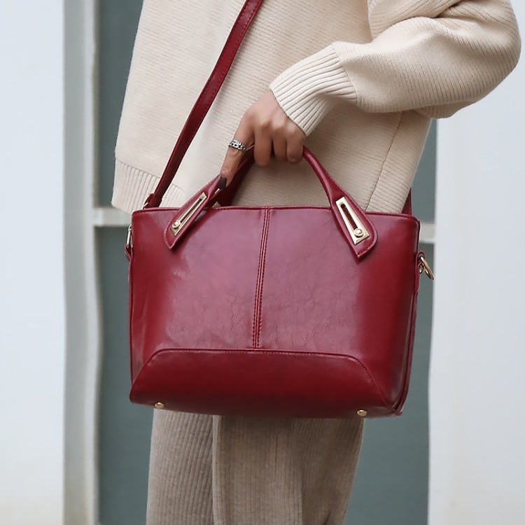 3 in 1 Casual PU Shoulder Bag Ladies Handbag Messenger Bag