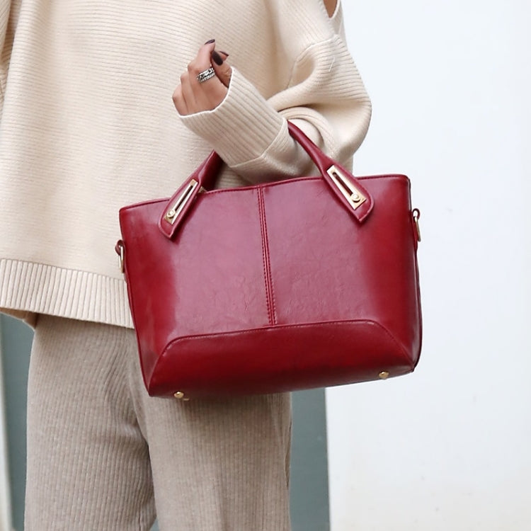 3 in 1 Casual PU Shoulder Bag Ladies Handbag Messenger Bag