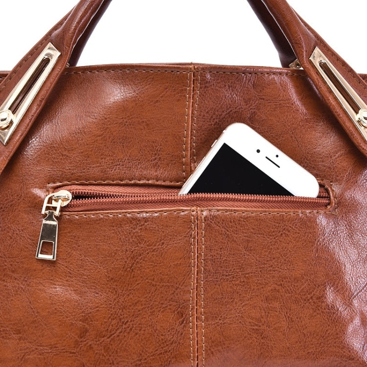 3 in 1 Casual PU Shoulder Bag Ladies Handbag Messenger Bag