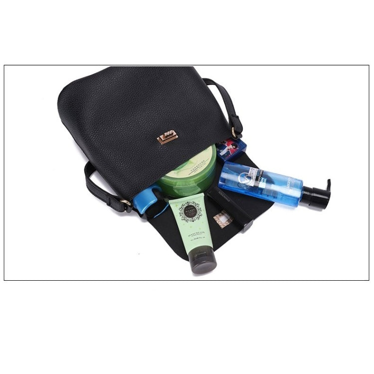 4 in 1 Casual PU Shoulder Bag Ladies Handbag Messenger Bag (Pink)