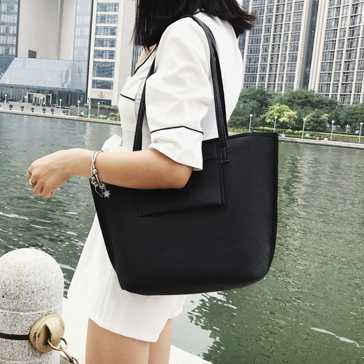 4 in 1 Casual PU Shoulder Bag Ladies Handbag Messenger Bag