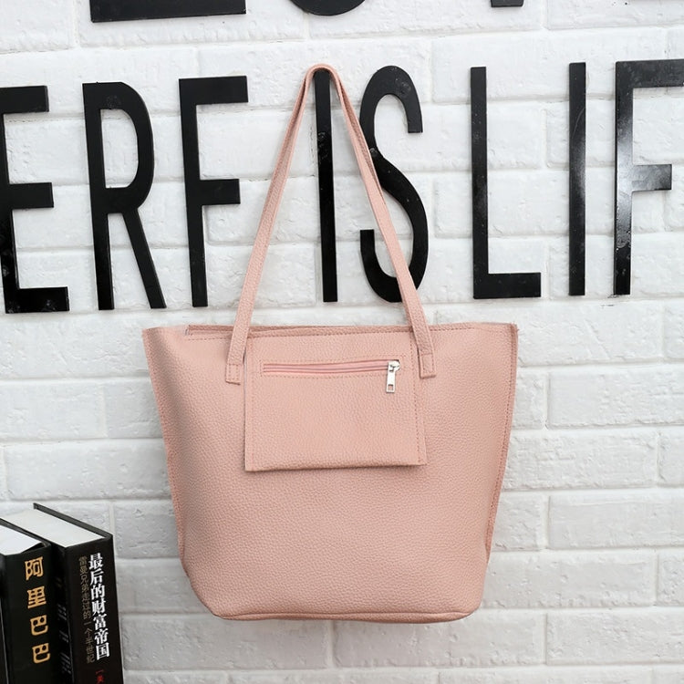 4 in 1 Casual PU Shoulder Bag Ladies Handbag Messenger Bag