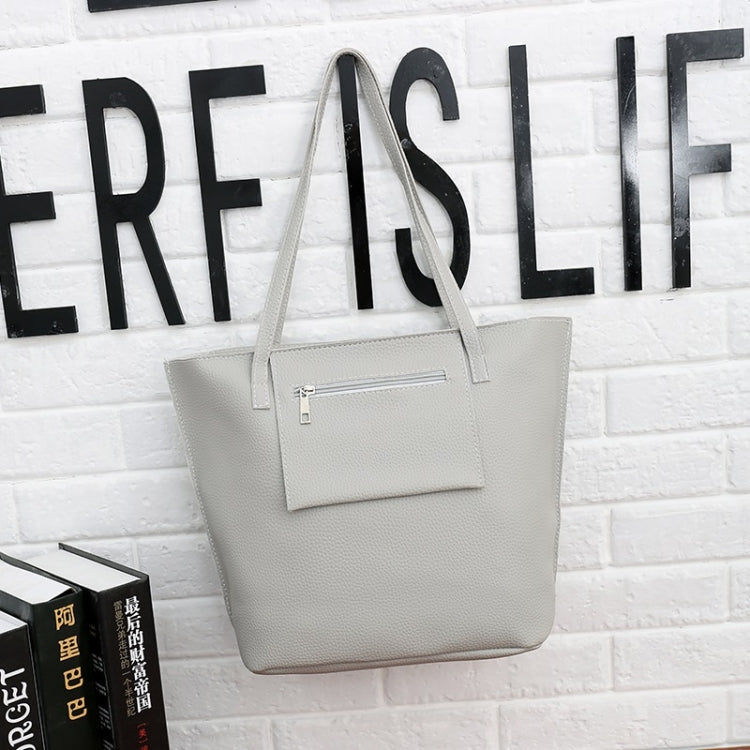 4 in 1 Casual PU Shoulder Bag Ladies Handbag Messenger Bag