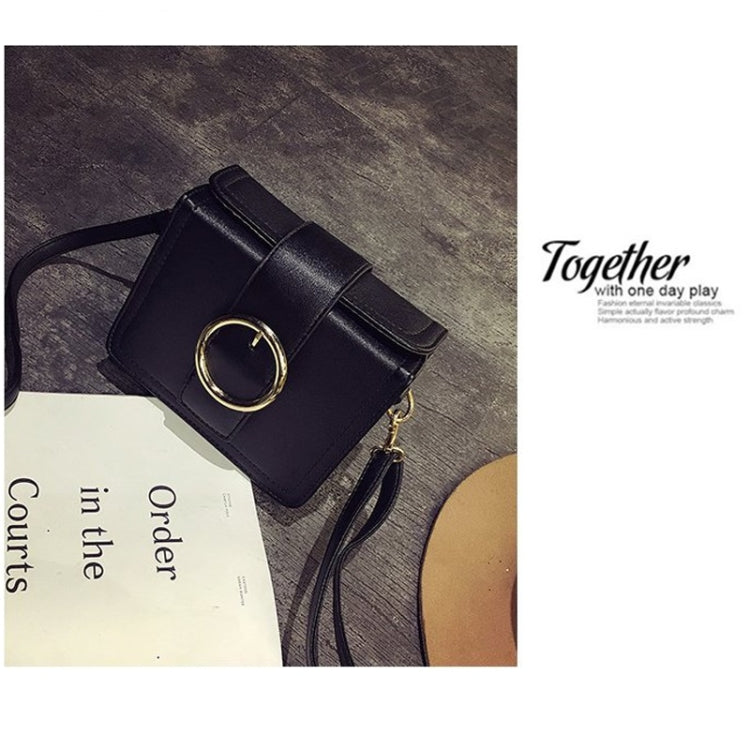 Small Square Bag PU Leather Shoulder Bag Ladies Handbag Messenger Bag