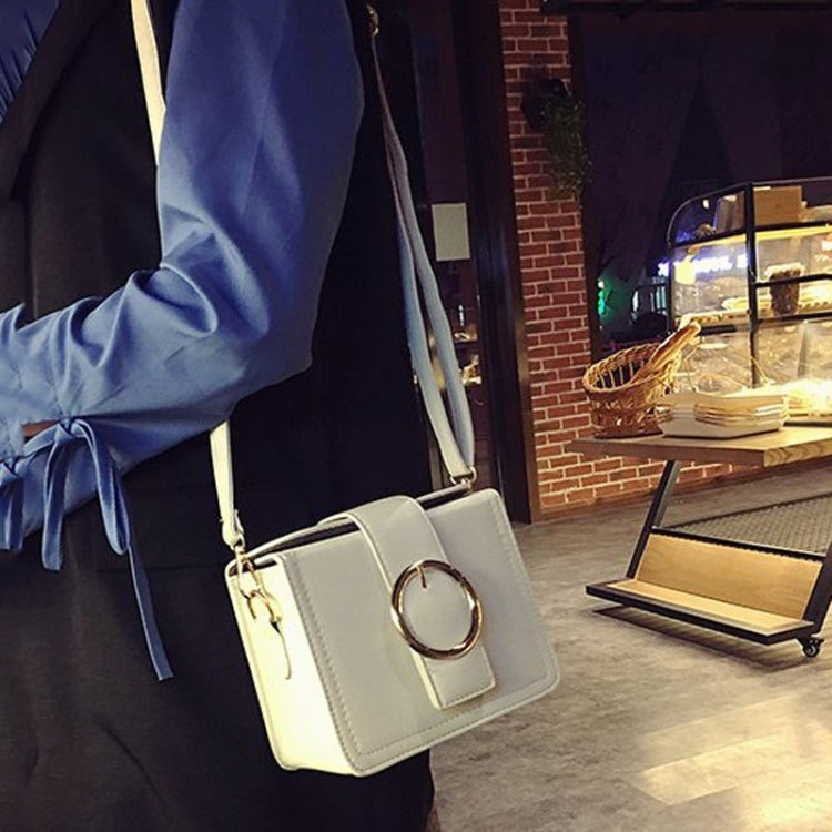 Small Square Bag PU Leather Shoulder Bag Ladies Handbag Messenger Bag