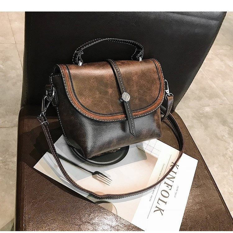 Fashion PU Leather Single Shoulder Bag Ladies Messenger Bag Handbag