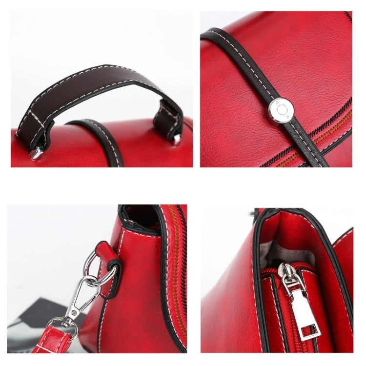 Fashion PU Leather Single Shoulder Bag Ladies Messenger Bag Handbag