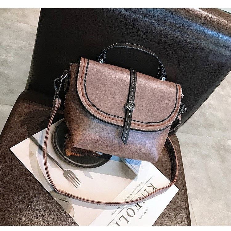 Fashion PU Leather Single Shoulder Bag Ladies Messenger Bag Handbag