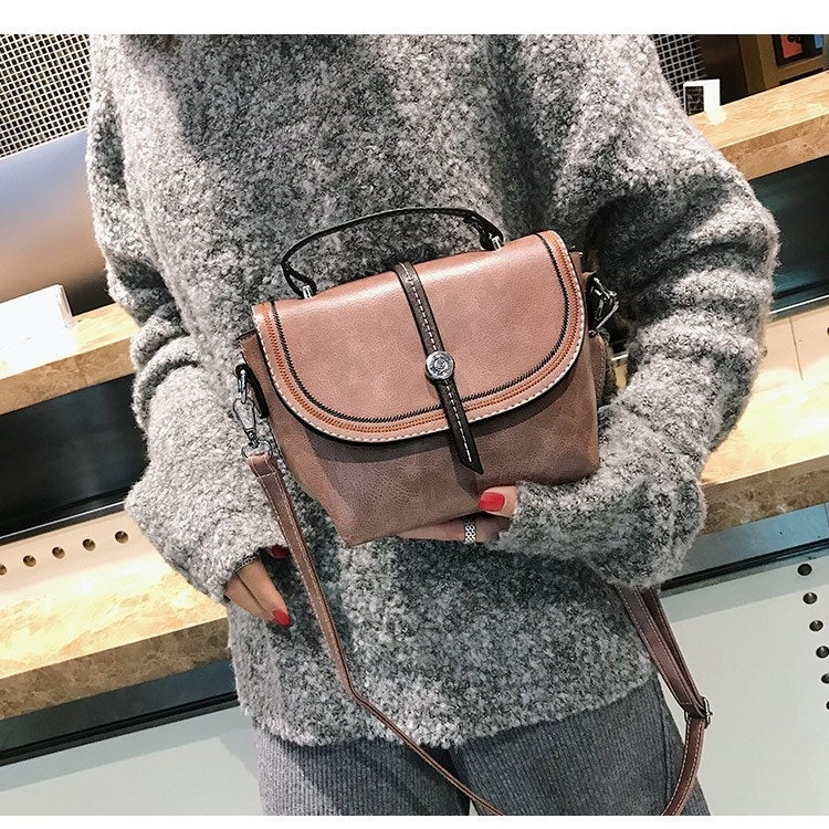 Fashion PU Leather Single Shoulder Bag Ladies Messenger Bag Handbag