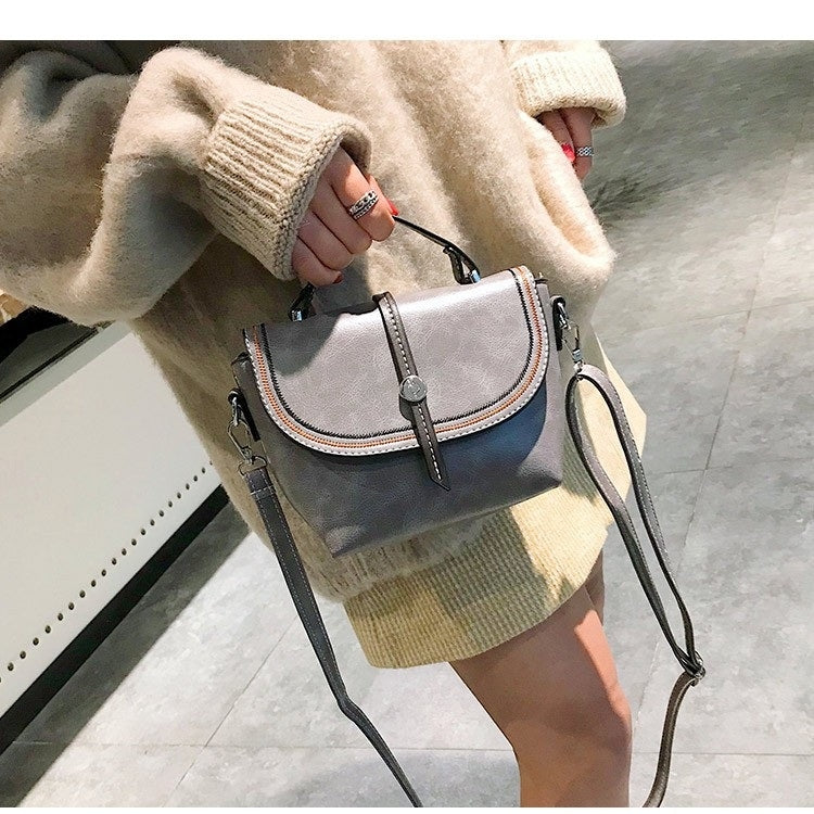 Fashion PU Leather Single Shoulder Bag Ladies Messenger Bag Handbag