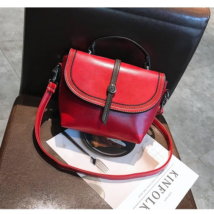 Fashion PU Leather Single Shoulder Bag Ladies Messenger Bag Handbag