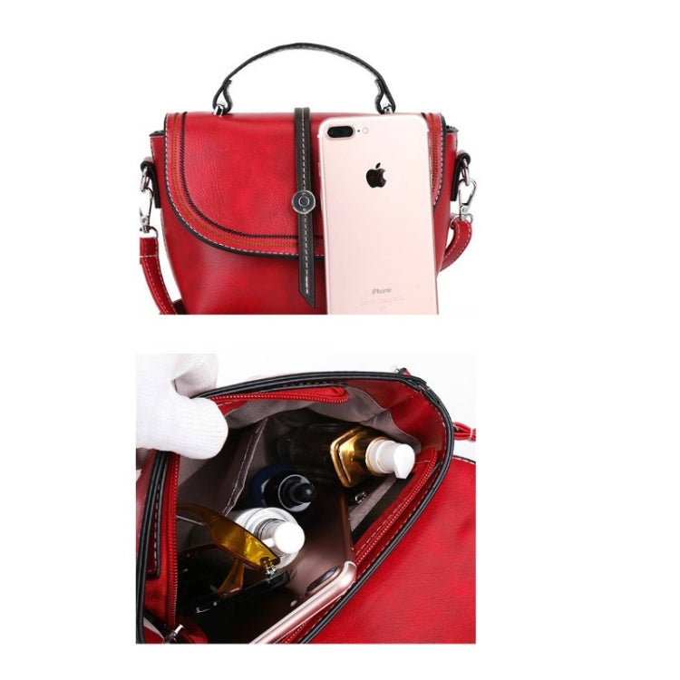 Fashion PU Leather Single Shoulder Bag Ladies Messenger Bag Handbag