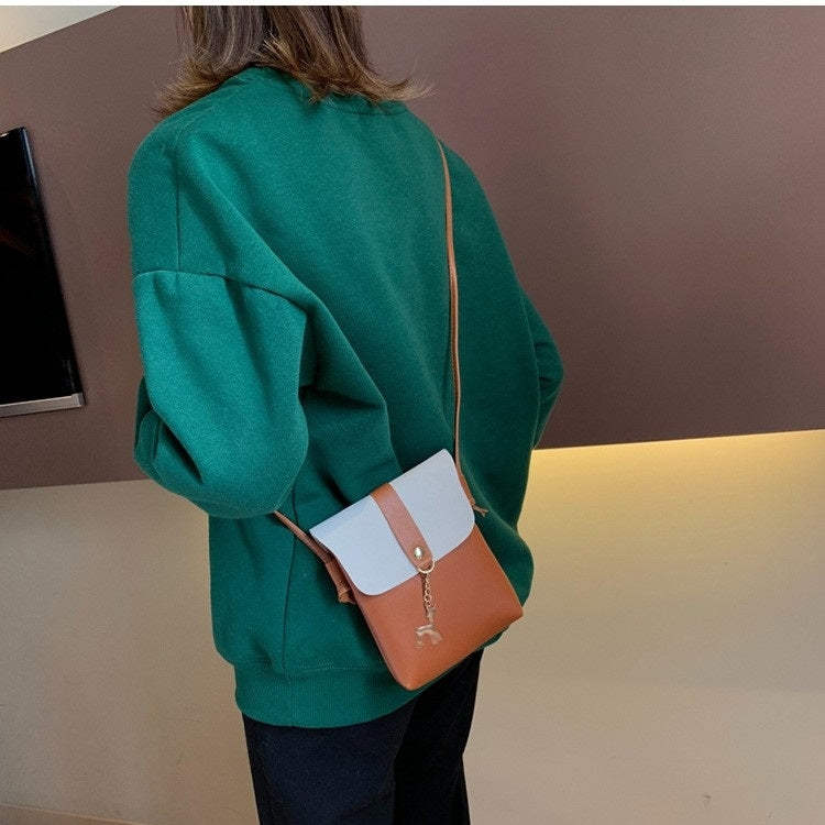 Mini PU Leather Shoulder Bag Ladies Handbag Phone Case