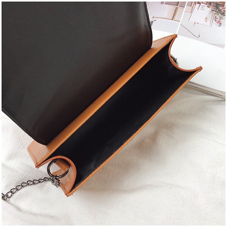 Matte PU Shoulder Bag Small Square Bag Ladies Handbag Messenger Bag
