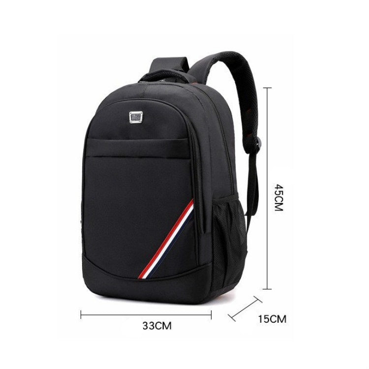 Multifunctional Waterproof Casual Fashion Backpack Cross Couple Bag Sports Bag (Black)