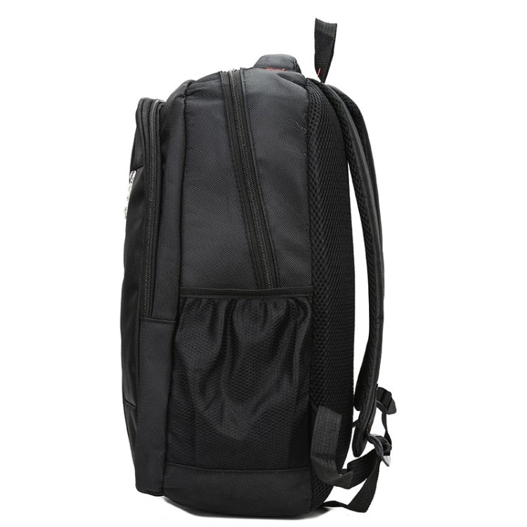 Multifunctional Backpack Waterproof Casual Fashion Backpack Couple Bag Sports Bag (Black)