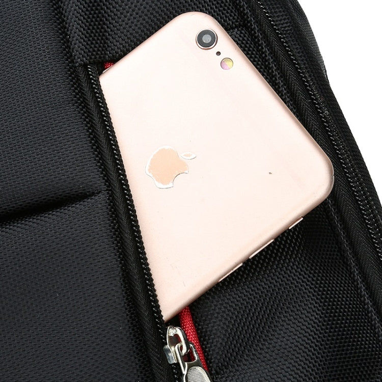 Multifunctional Backpack Waterproof Casual Fashion Backpack Couple Bag Sports Bag (Black)