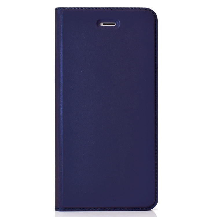 Ultra-thin Pressed Magnetic TPU+PU Leather Case for iPhone 6/6s, with Card Slot & Holder