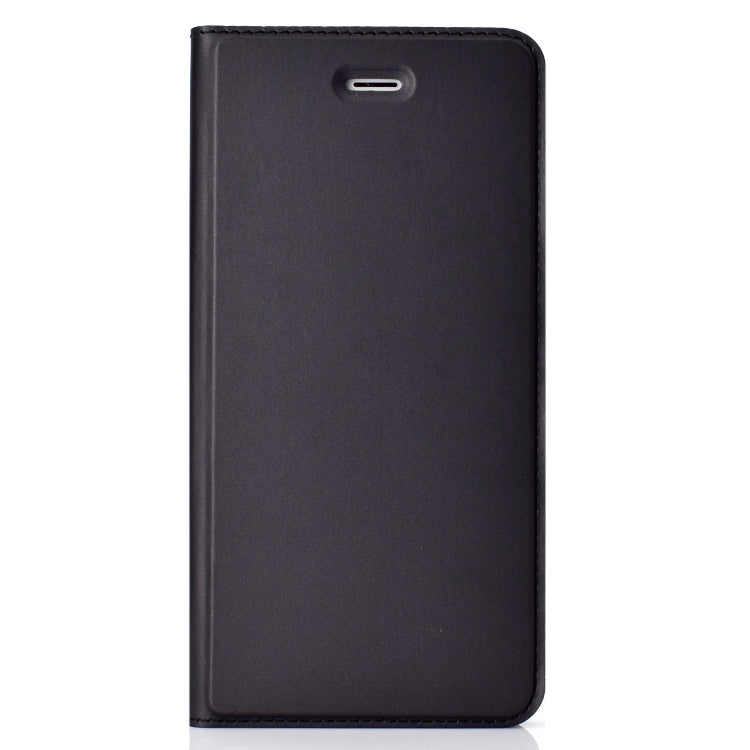 Ultra-thin Pressed Magnetic TPU+PU Leather Case for iPhone 7 & 8, with Card Slot & Holder