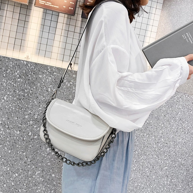 Pure Color Casual Shoulder Bag Ladies Messenger Handbag