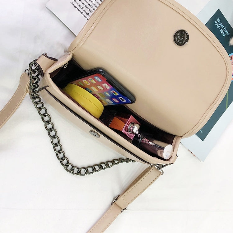 Pure Color Casual Shoulder Bag Ladies Messenger Handbag