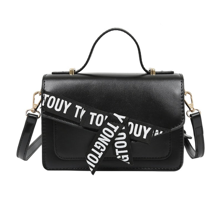 Fashion Shoulder Bag Letter Bow Small Square Bag Ladies Messenger Bag Handbag