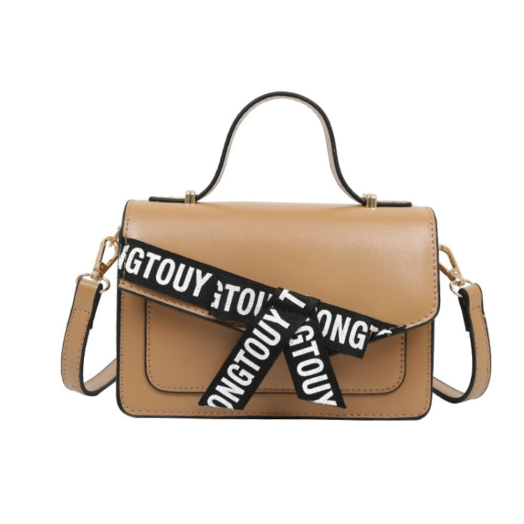 Fashion Shoulder Bag Letter Bow Small Square Bag Ladies Messenger Bag Handbag