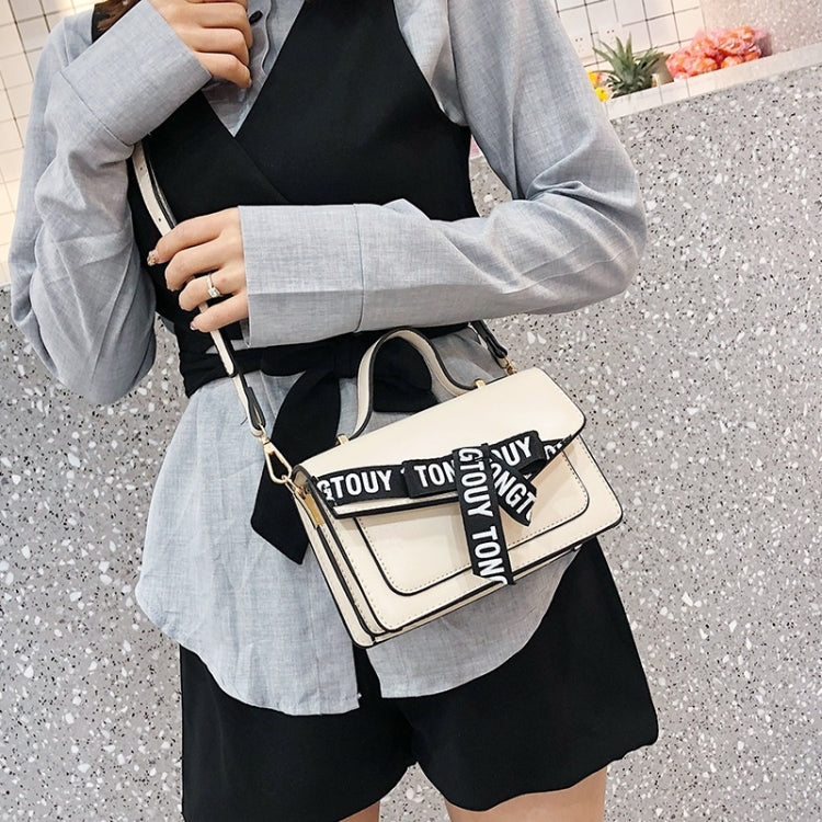 Fashion Shoulder Bag Letter Bow Small Square Bag Ladies Messenger Bag Handbag