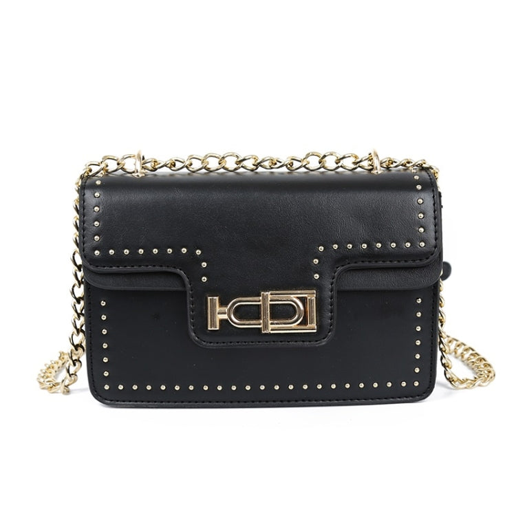 Rivet Shoulder Bag Small Square Bag Ladies Messenger Handbag