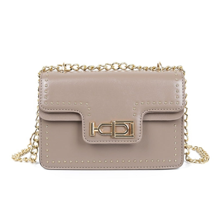 Rivet Shoulder Bag Small Square Bag Ladies Messenger Handbag