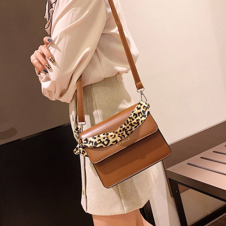 Fashion Shoulder Bag Ladies Messenger Bag Handbag Leopard Print Shoulder Strap