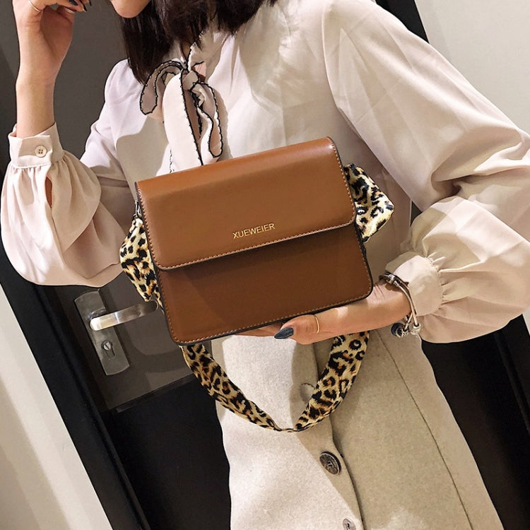 Fashion Shoulder Bag Ladies Messenger Bag Handbag Leopard Print Shoulder Strap