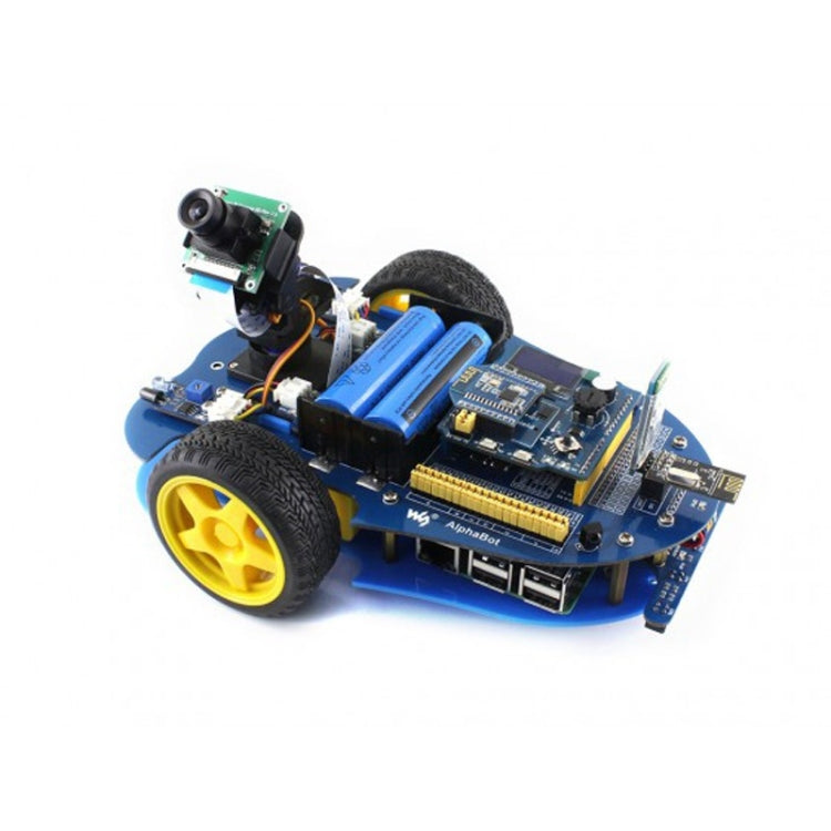Waveshare AlphaBot-Pi (for Europe), Raspberry Pi Robot Building Kit