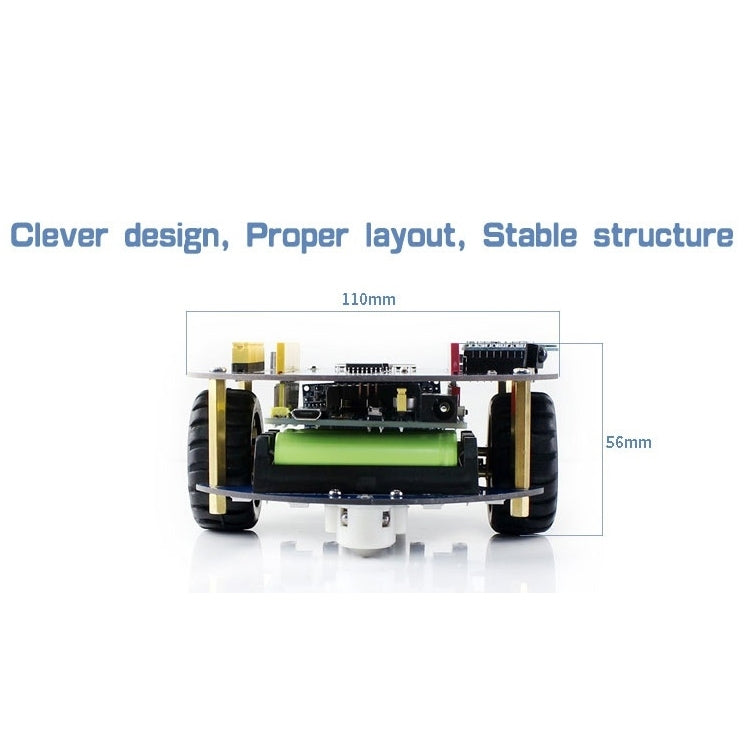 Waveshare AlphaBot2 Robot Building Kit for BBC micro:bit (no micro:bit)