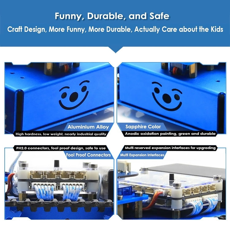 Waveshare KitiBot, Starter Robot, Graphical Programming, 2WD Version