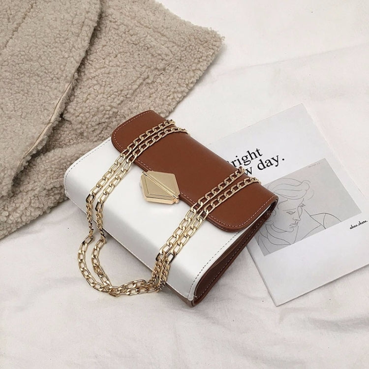 Color Matching Small Square Bag Chain Shoulder Bag Ladies Handbag Messenger Bag