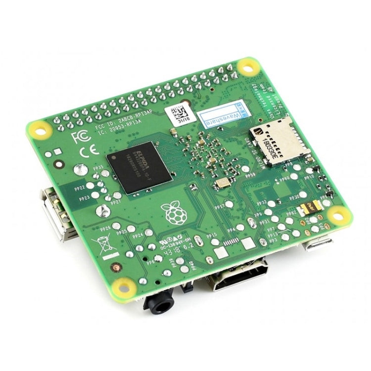 Waveshare Raspberry Pi 3 Model A+, Retains Most Enhancements in Smaller Form Factor