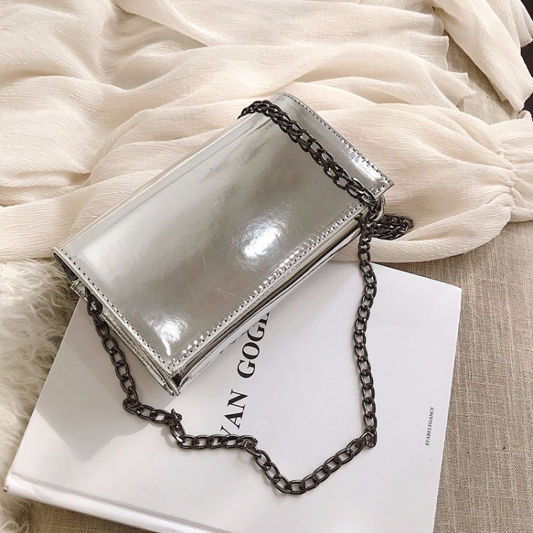 Fashion Smooth Casual Small Square Bag Chain Handbag Single Shoulder Bag Messenger Bag