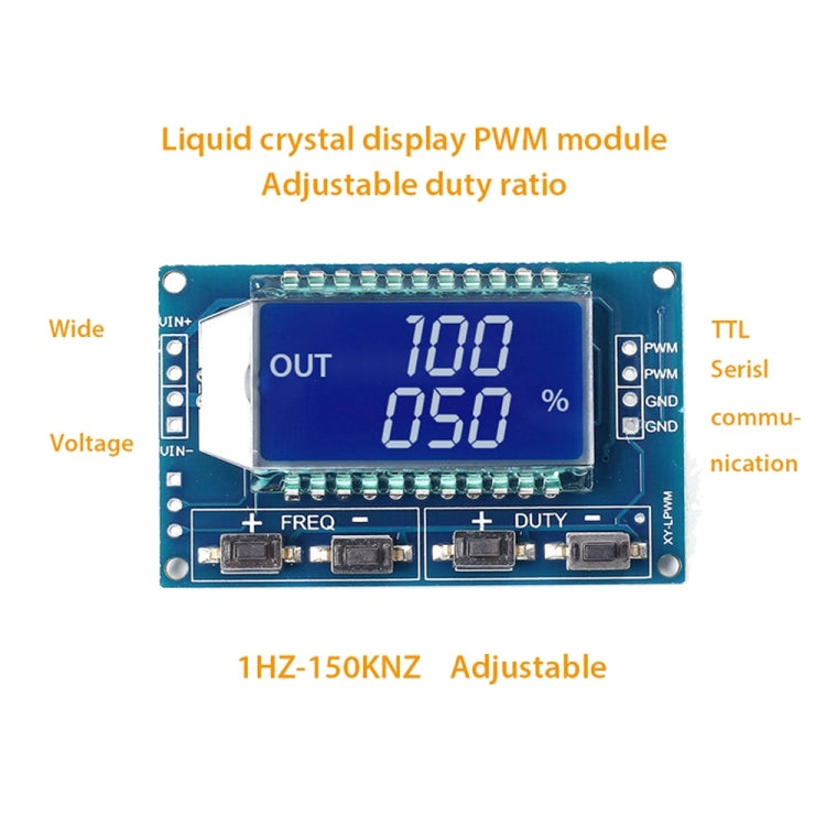 LDTR-WG0170 PWM Pulse Frequency / Square Wave / Rectangular Wave Signal Generator