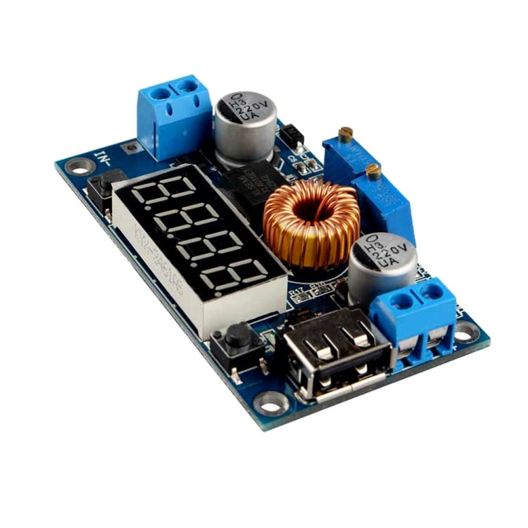 LDTR-WG0181 4-Digit 5A LED Drive Lithium Battery Charger with Voltmeter Ammeter DC to DC Module