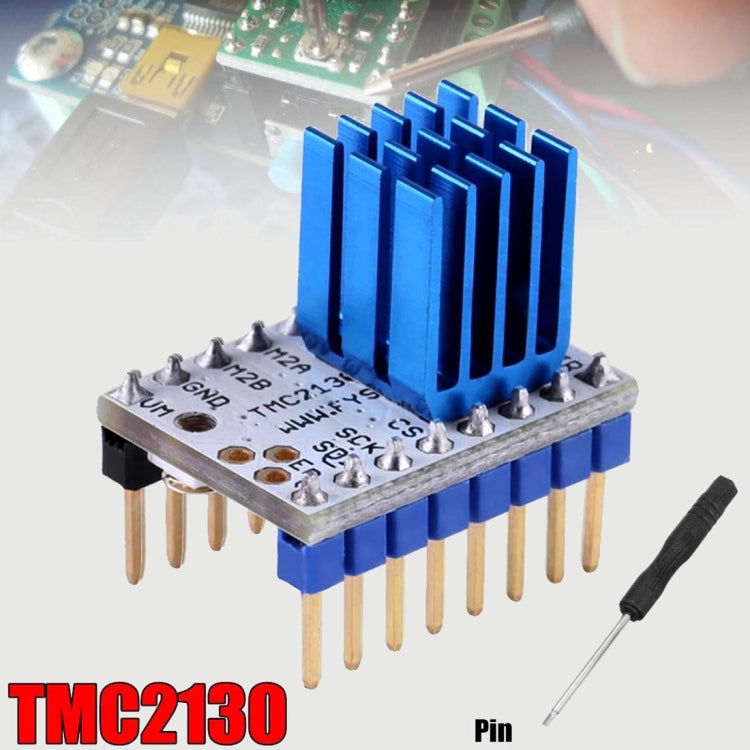 TMC2130 V1.0 Stepper Motor Driver Module w/Heat Sink & Screwdriver for 3D Printer