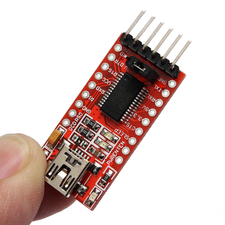 LDTR-WG0226 FT232RL FTDI USB To TTL Serial Converter Adapter Module For Arduino (Red)