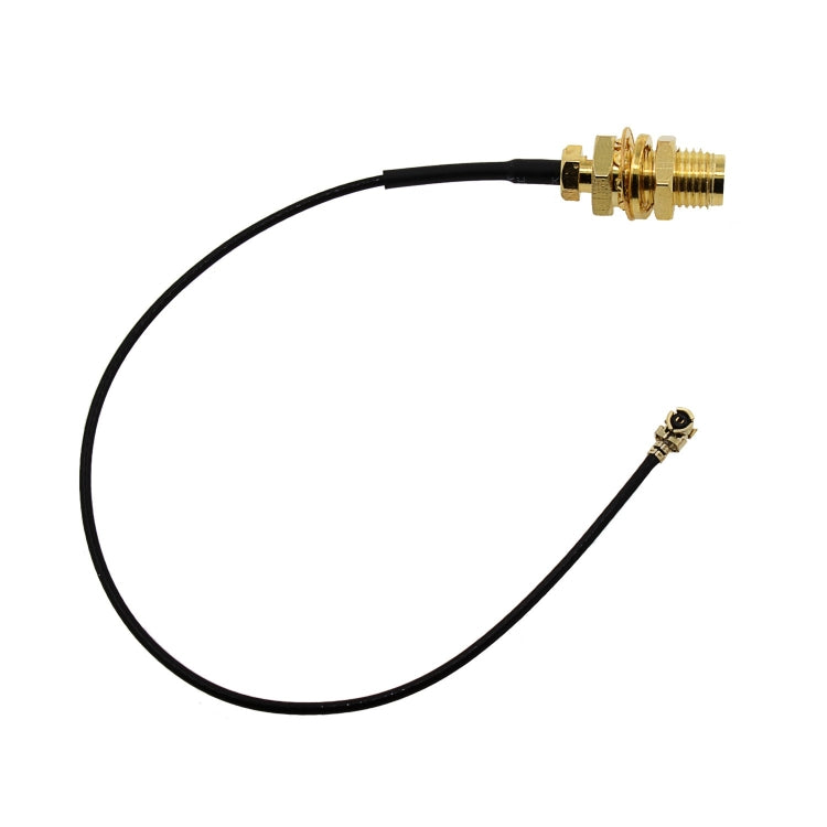 LDTR-WG0232/L 433MHZ 5cm Short SMA Antenna 14cm SMA to IPEX Adatper Extend Cable (Black)
