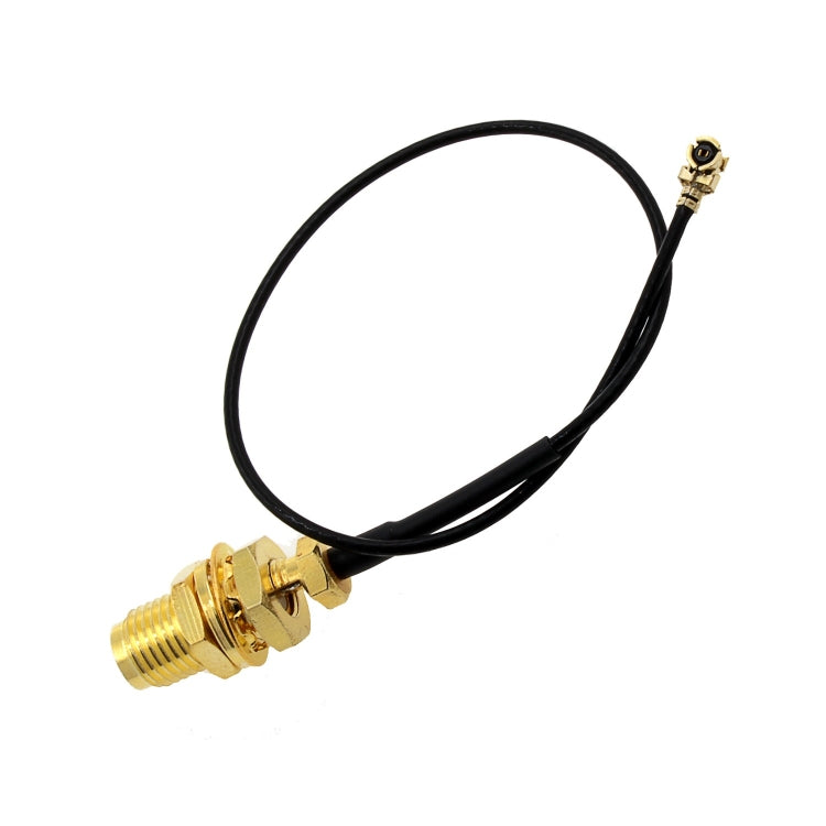 LDTR-WG0232/Z 433MHZ 5cm Short SMA Antenna 14cm SMA To IPEX Adatper Extend Cable (Black)