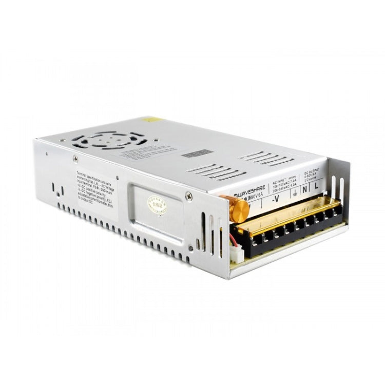 Waveshare Adjustable Regulated Power Supply, DC Output 80V 6A