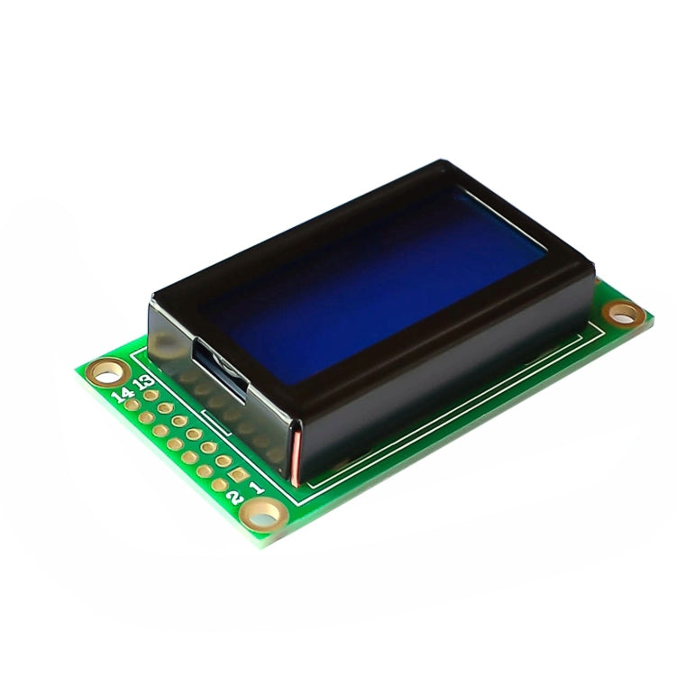 LDTR-WG0239 1.7 inch LCD Screen 0802B 8 x 2 Blue Character Module for Arduino (Green)