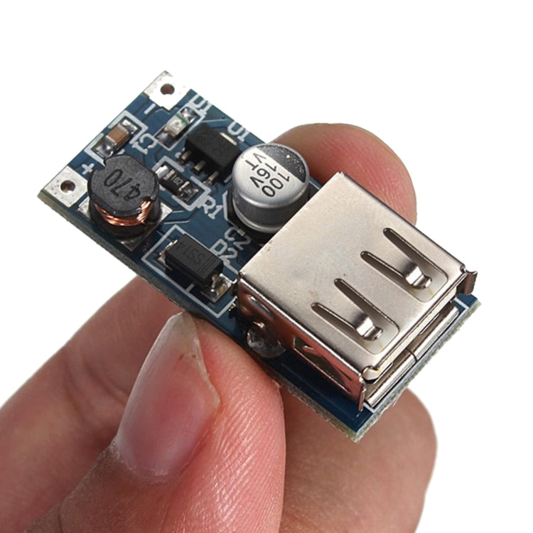 LDTR-WG0242 PFM Control DC-DC 0.9V-5V To USB 5V Boost Step Up Power Supply Module (Black)
