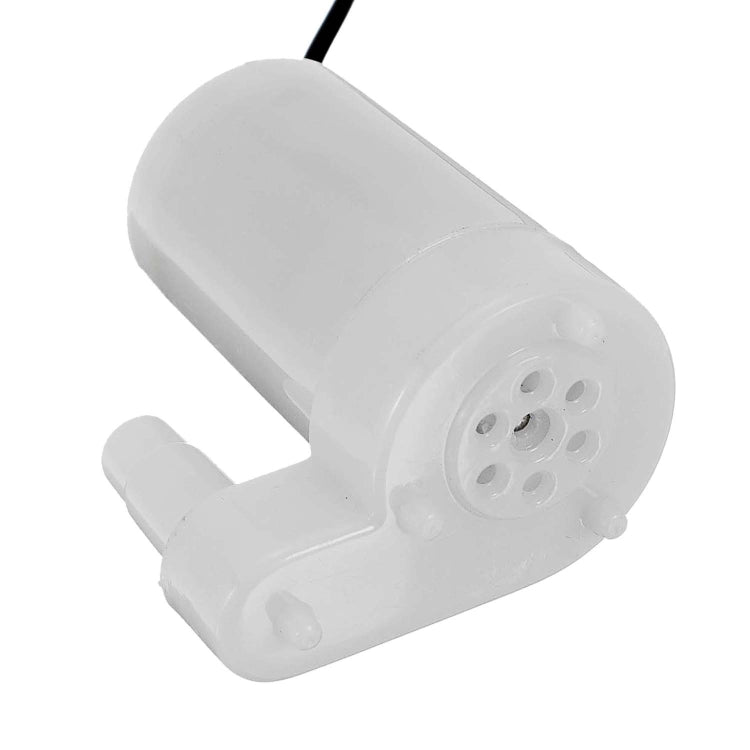 LDTR-WG0243 Mini Micro Submersible Motor Pump Water Pumps, DC 3-6V 100L/H (White)