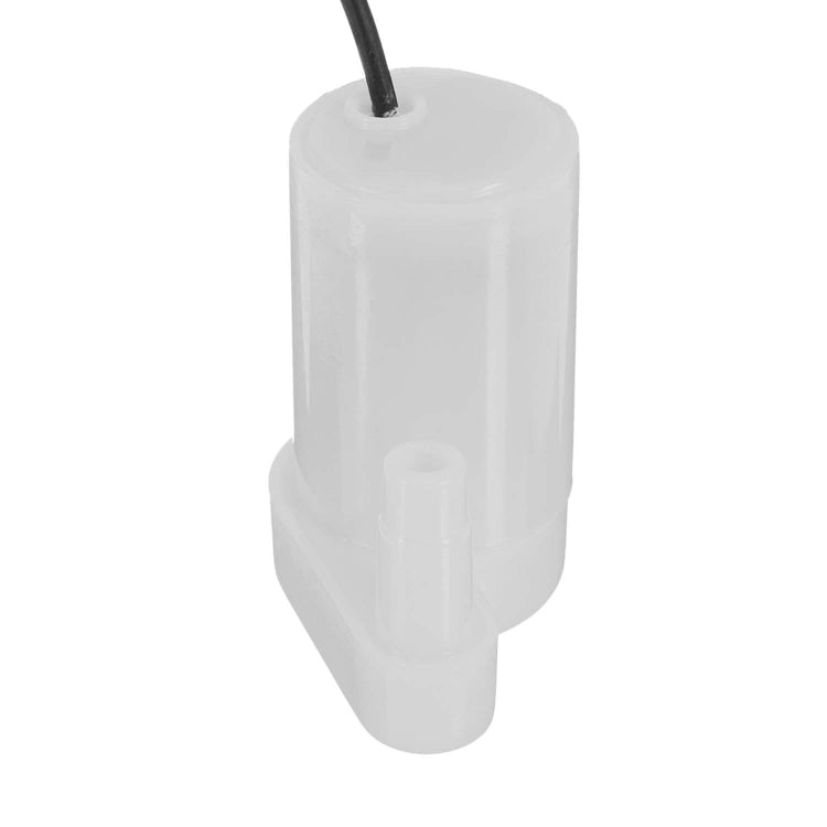 LDTR-WG0243 Mini Micro Submersible Motor Pump Water Pumps, DC 3-6V 100L/H (White)