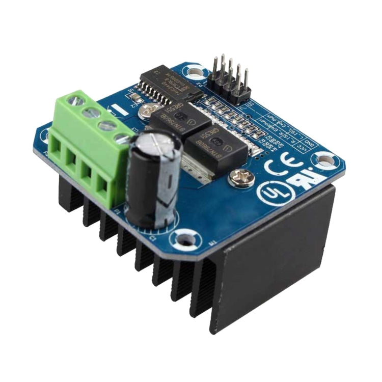 LDTR-WG0247 H-Bridge PWM Semiconductor Double BTS7960B DC 43A Stepper Motor Driver (Blue)